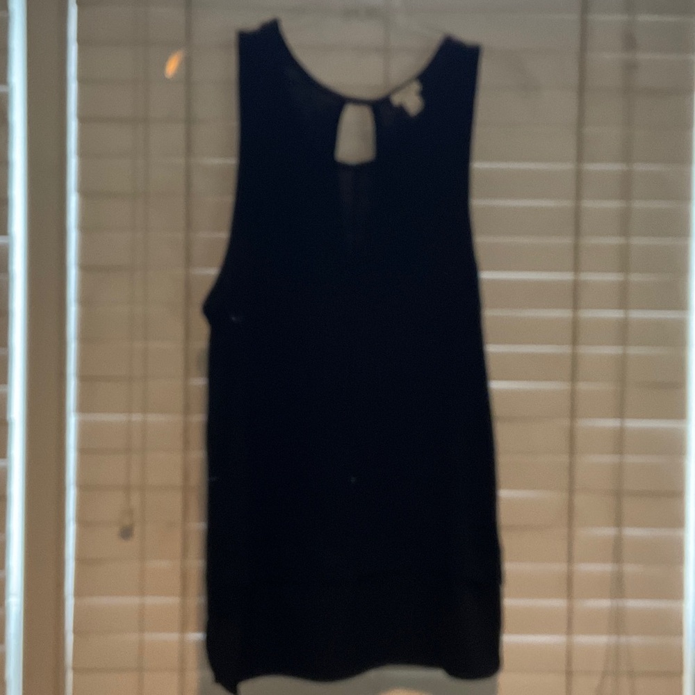 J. Crew Black Tank Top
